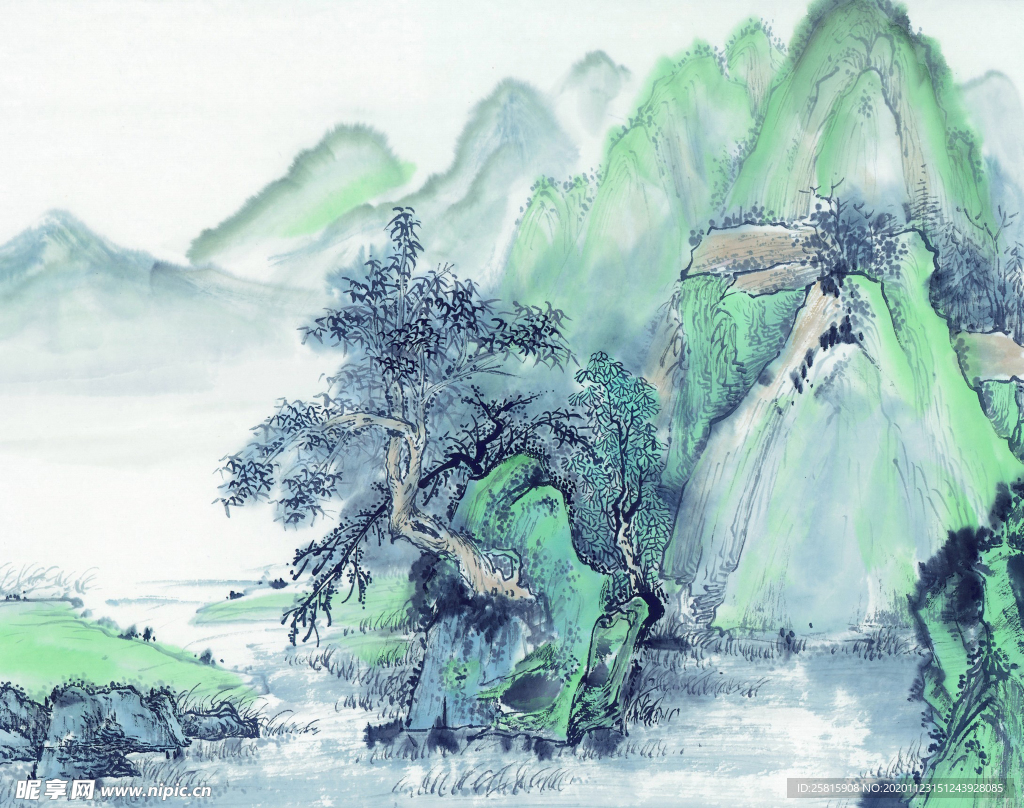 山水画
