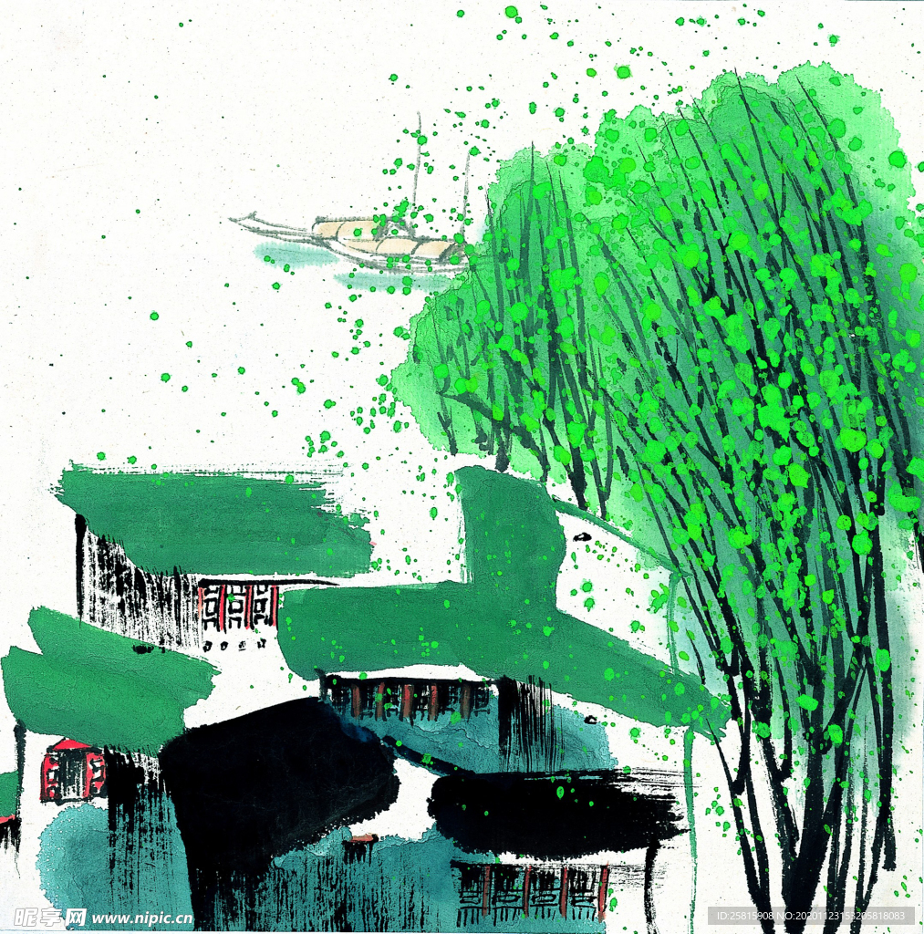水墨江南
