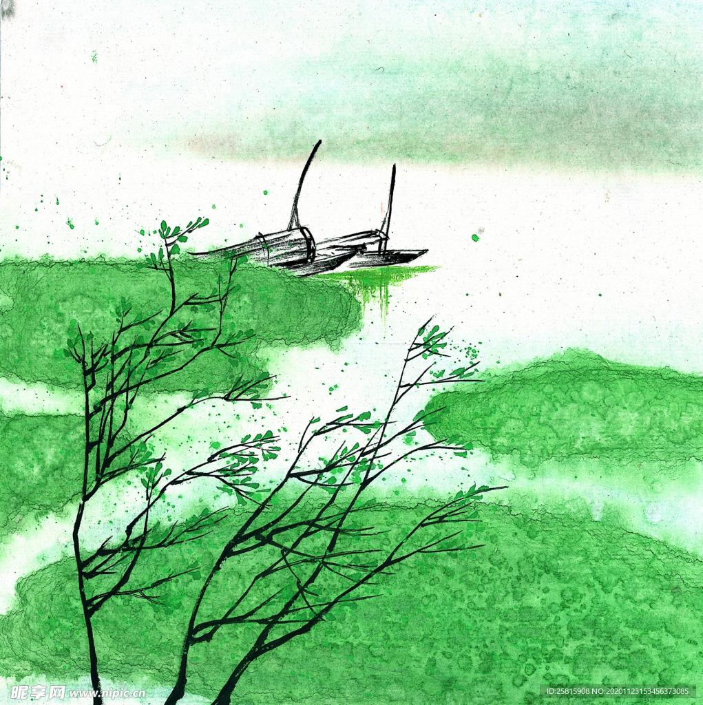 水墨江南