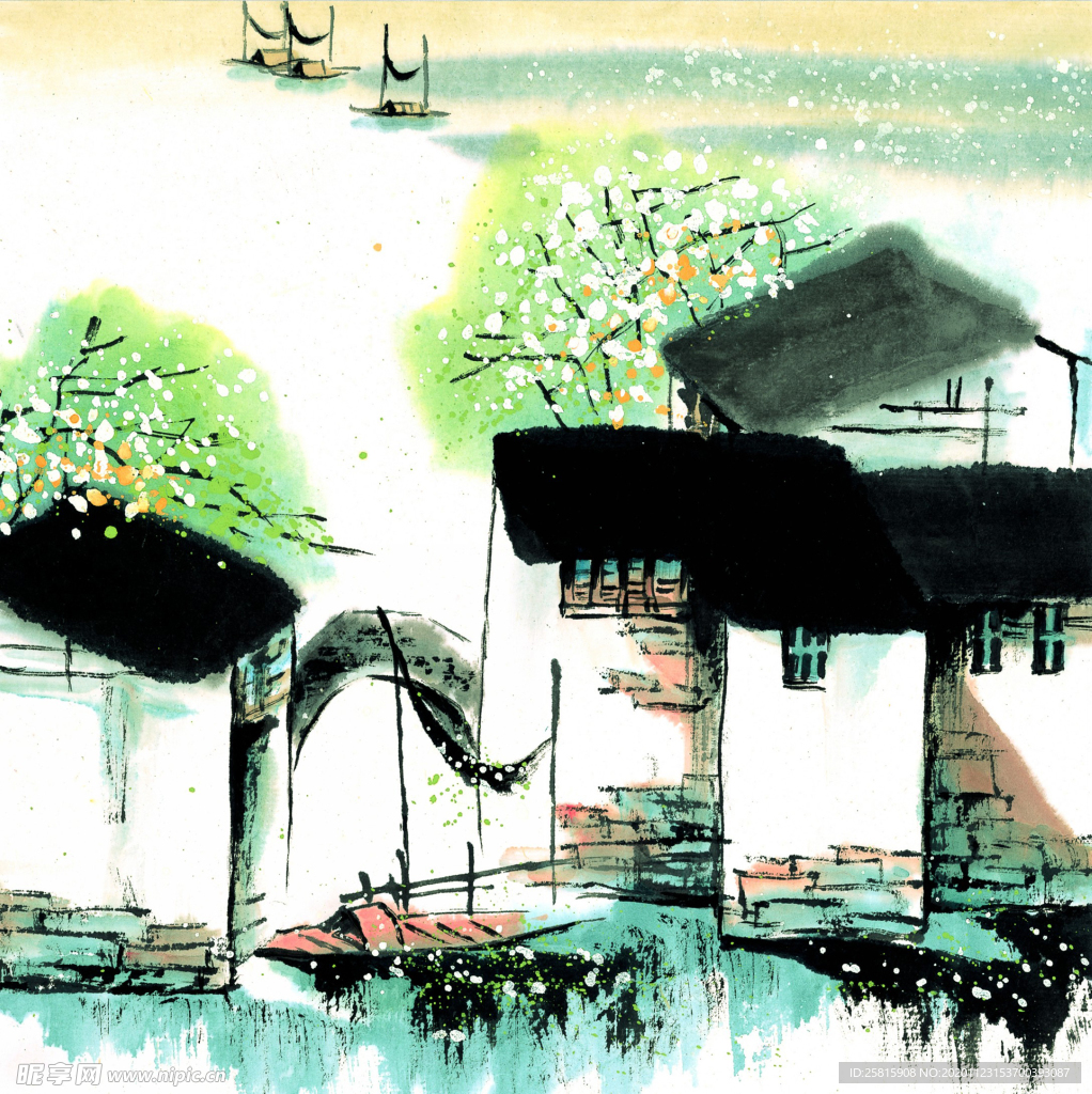 水墨江南