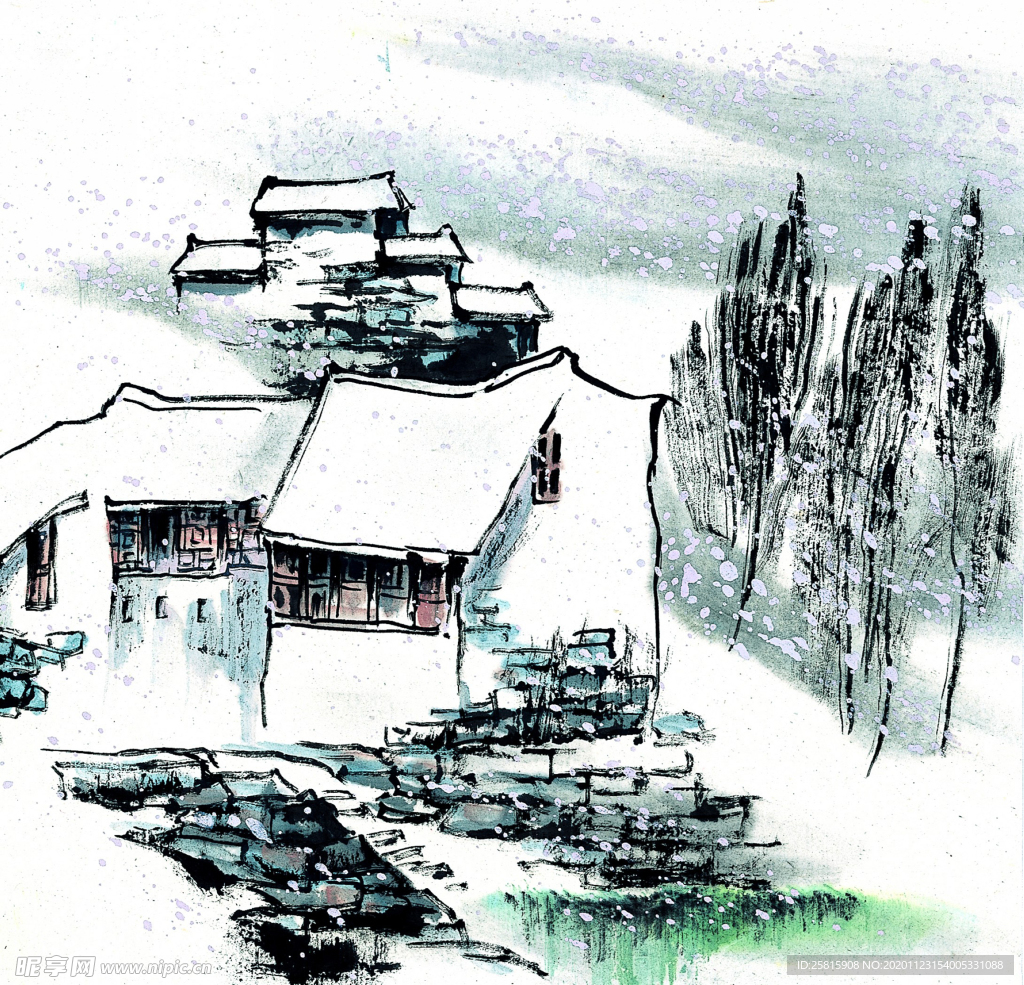 水墨江南