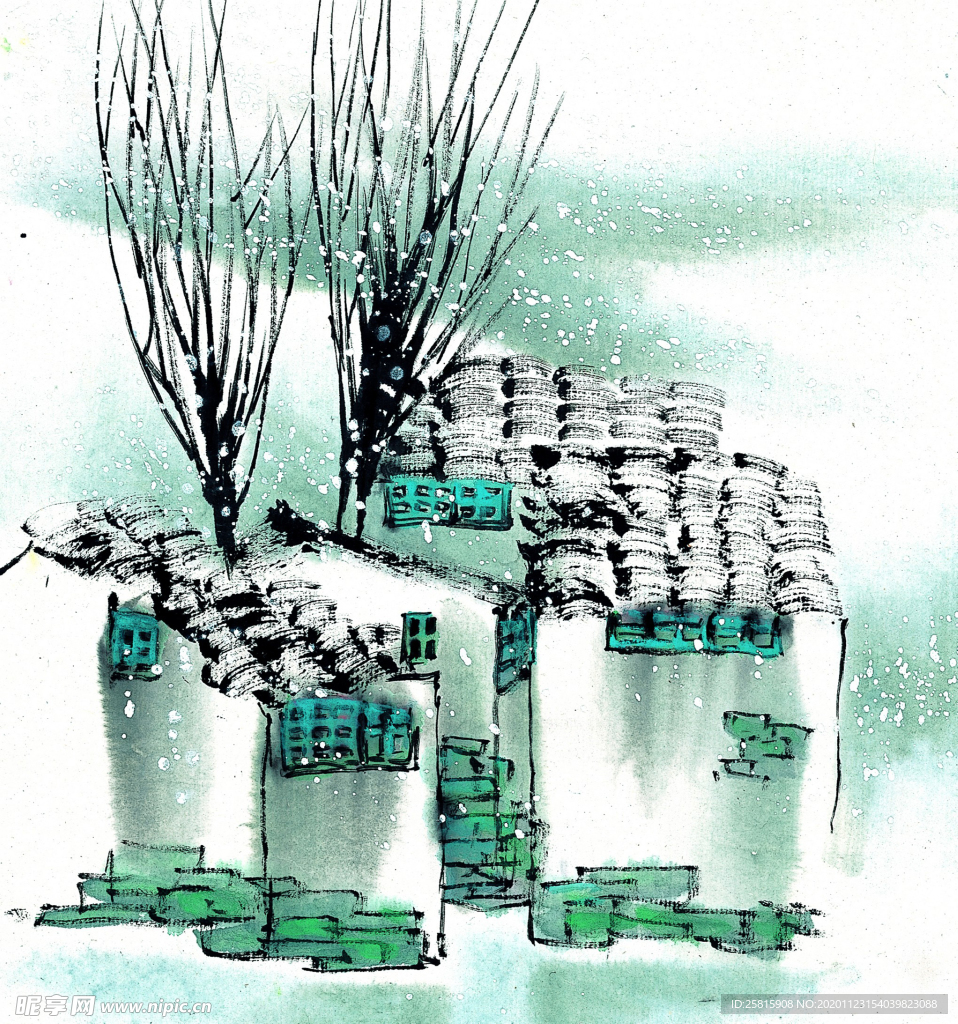 水墨江南