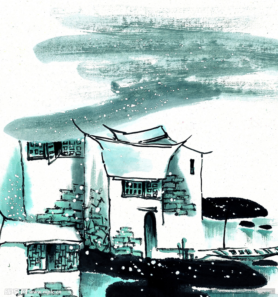 水墨江南
