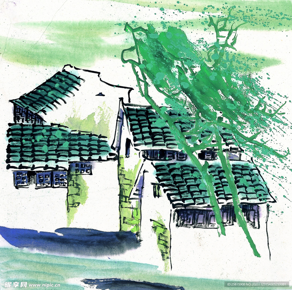 水墨江南