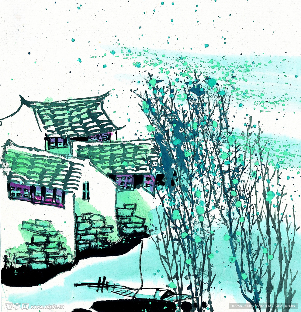 水墨江南