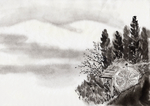 水墨画