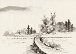 水墨画