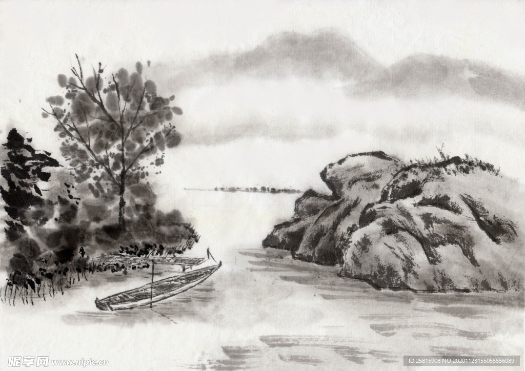 水墨画