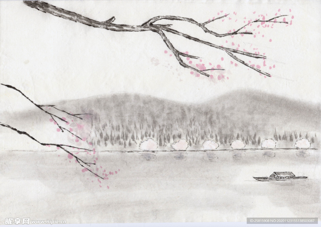 水墨画