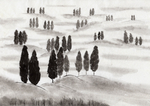 水墨画
