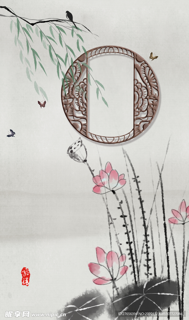 玄关画