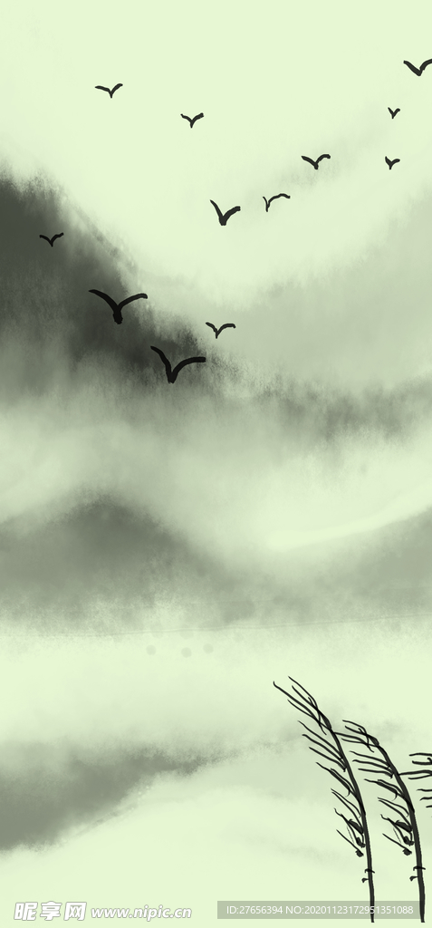 玄关画