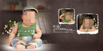 百天宝宝幼儿少儿纪念相册模板
