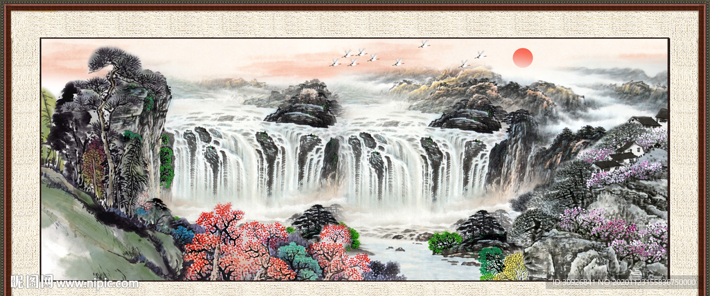 国画山水