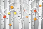 小清新简约创意剪纸海报图片