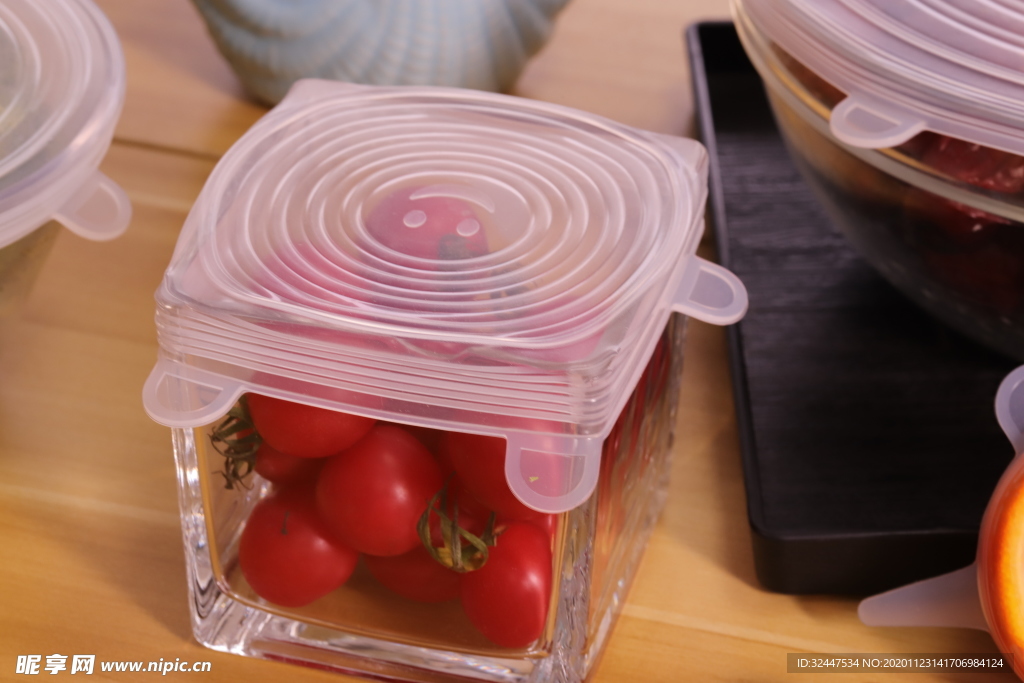 家用 食品级硅胶 密封盖 保鲜