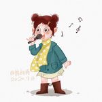k歌的小女孩