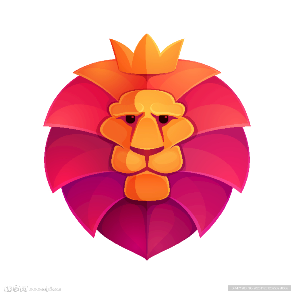 狮子 Lion 涂鸦 动物