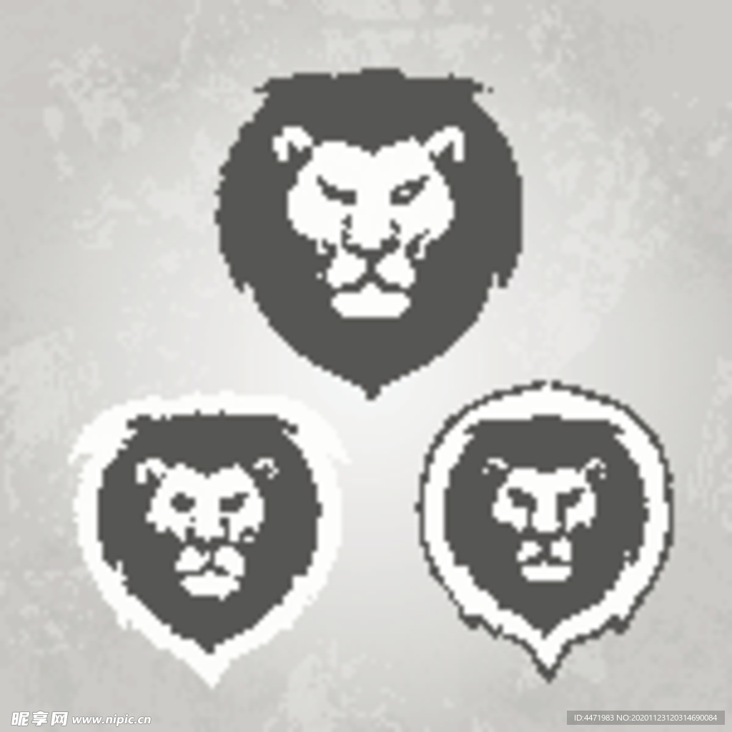 狮子 Lion 涂鸦 动物
