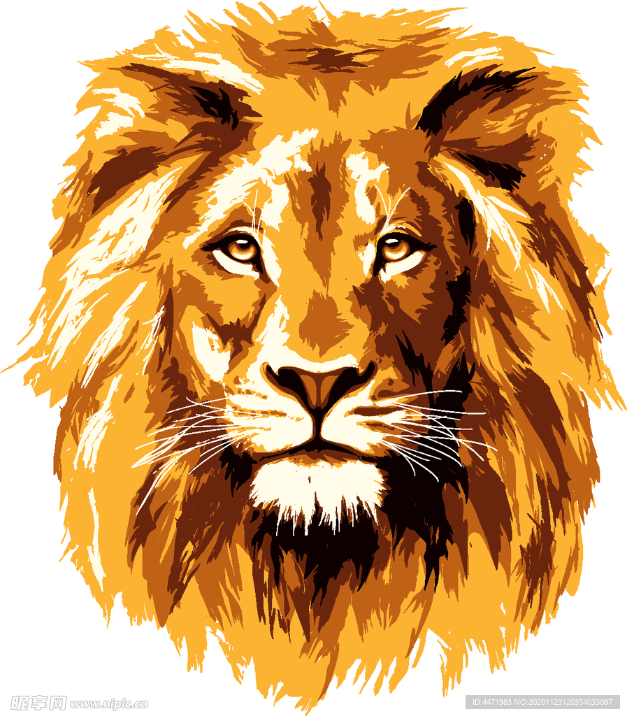 狮子 Lion 涂鸦 动物
