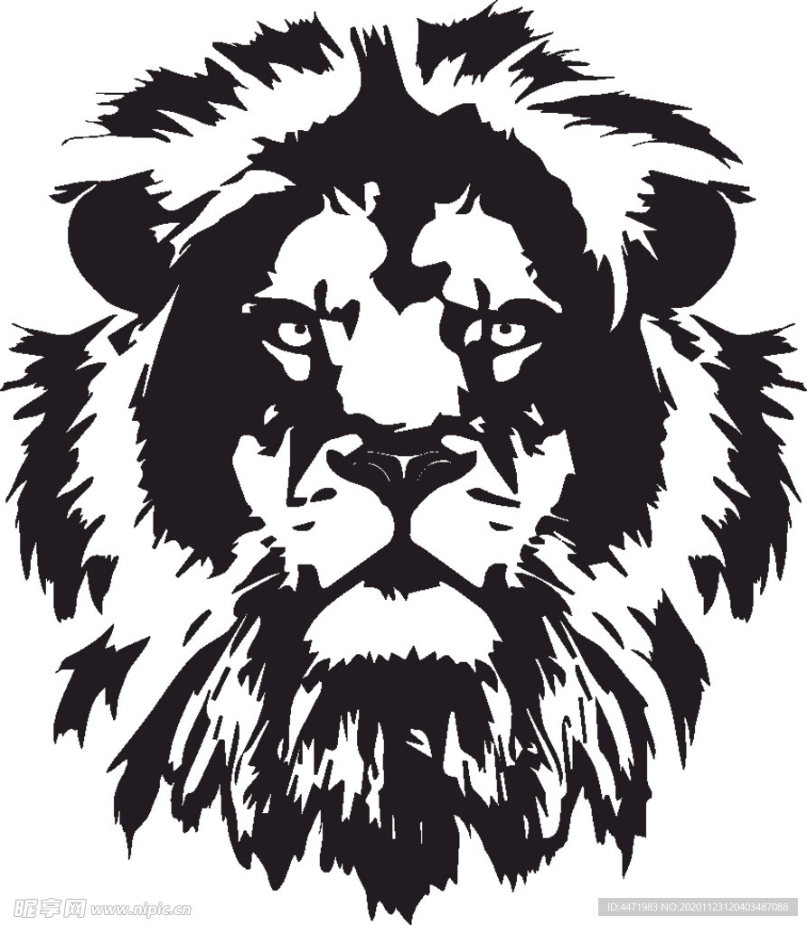 狮子 Lion 涂鸦 动物