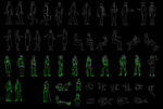 CAD人物