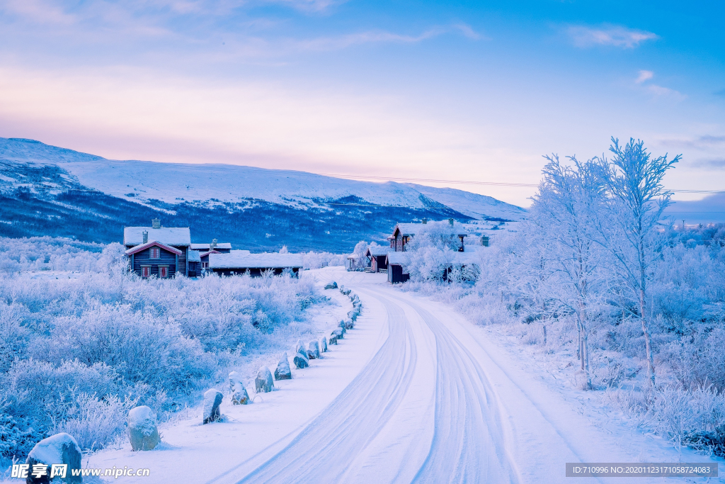冬天雪景
