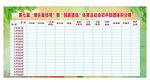 运动会 积分表初中组 运动会汇