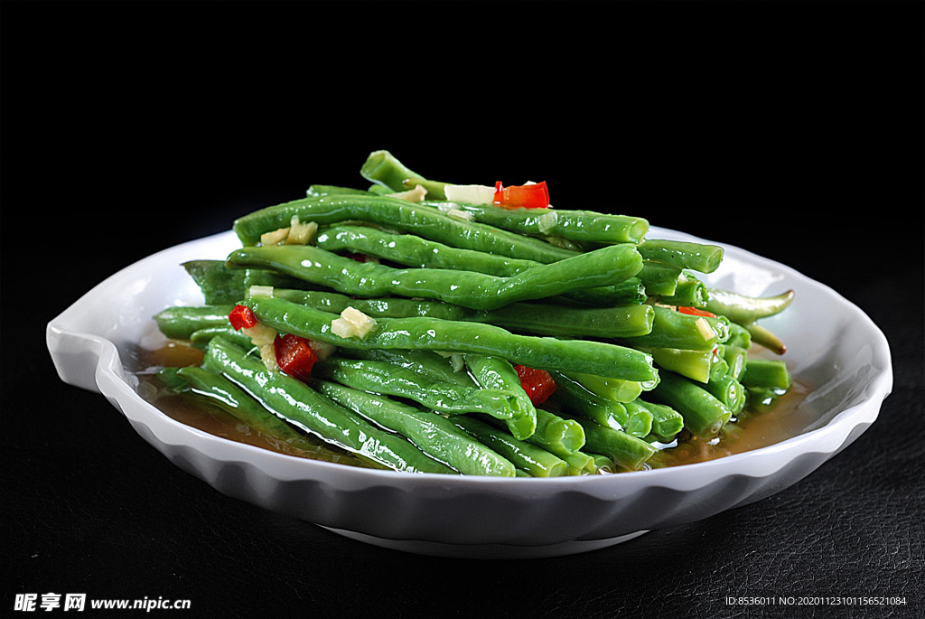 火锅配菜姜汁豇豆