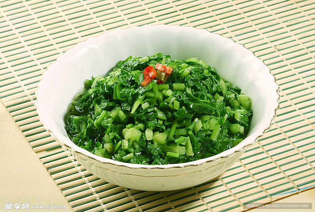 火锅配菜青菜钵