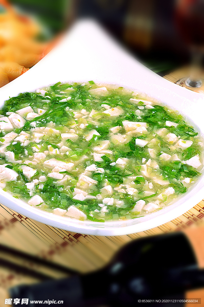 火锅配菜菜豆花