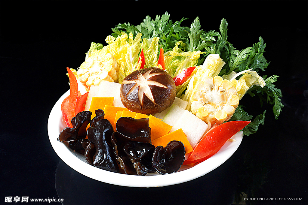 火锅配菜素食组合