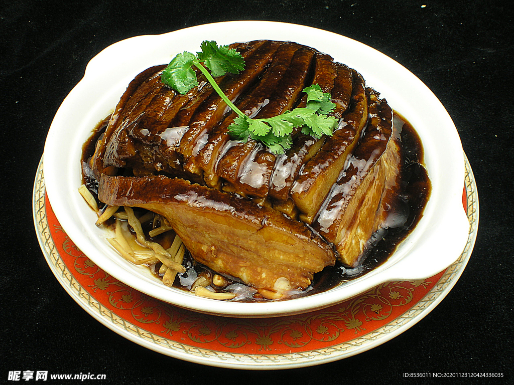 黄花扣肉
