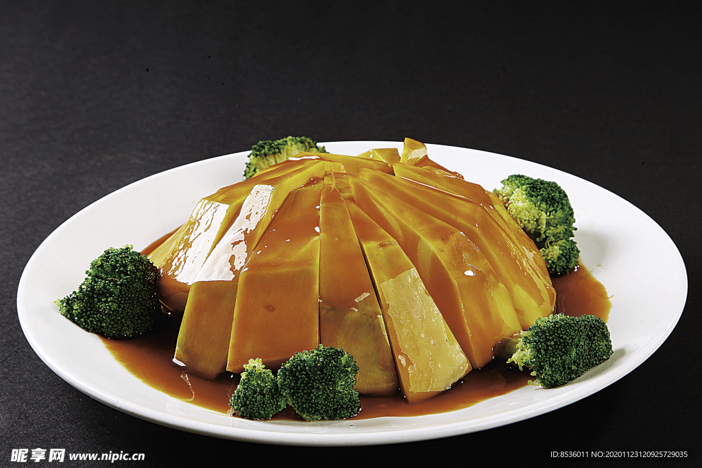 南瓜扣肉排