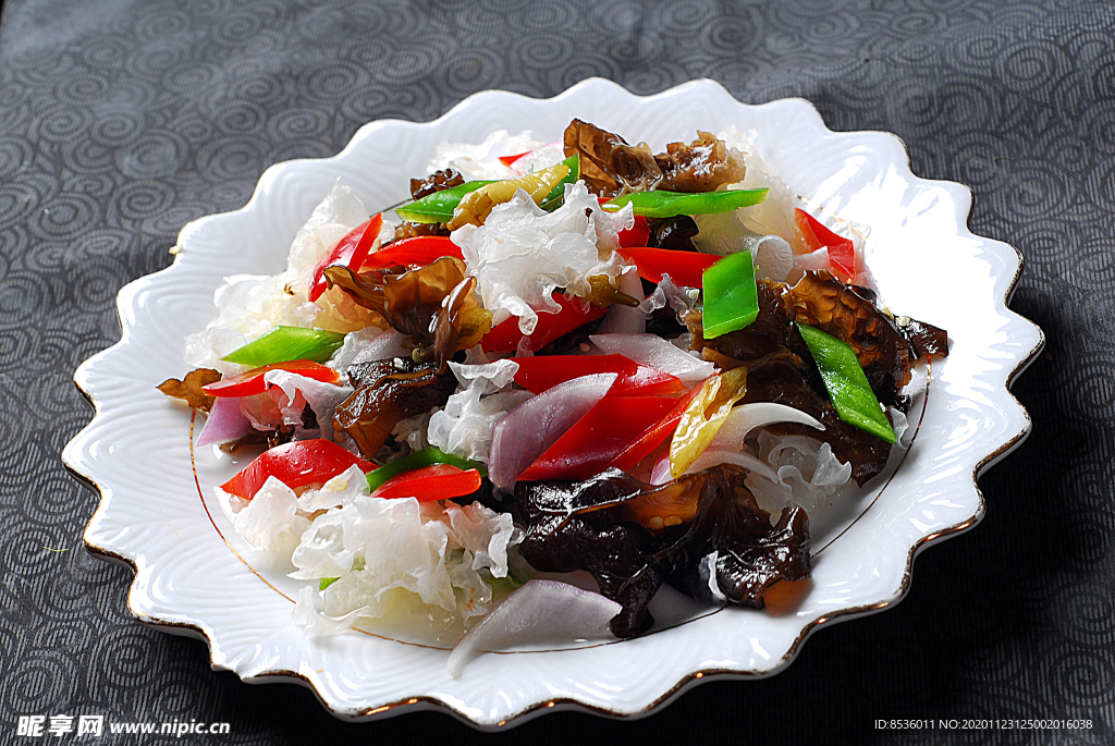 冷拼菜爽口木耳