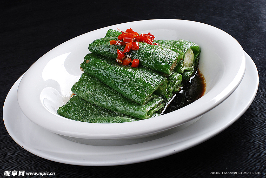 冷拼豉油辣椒