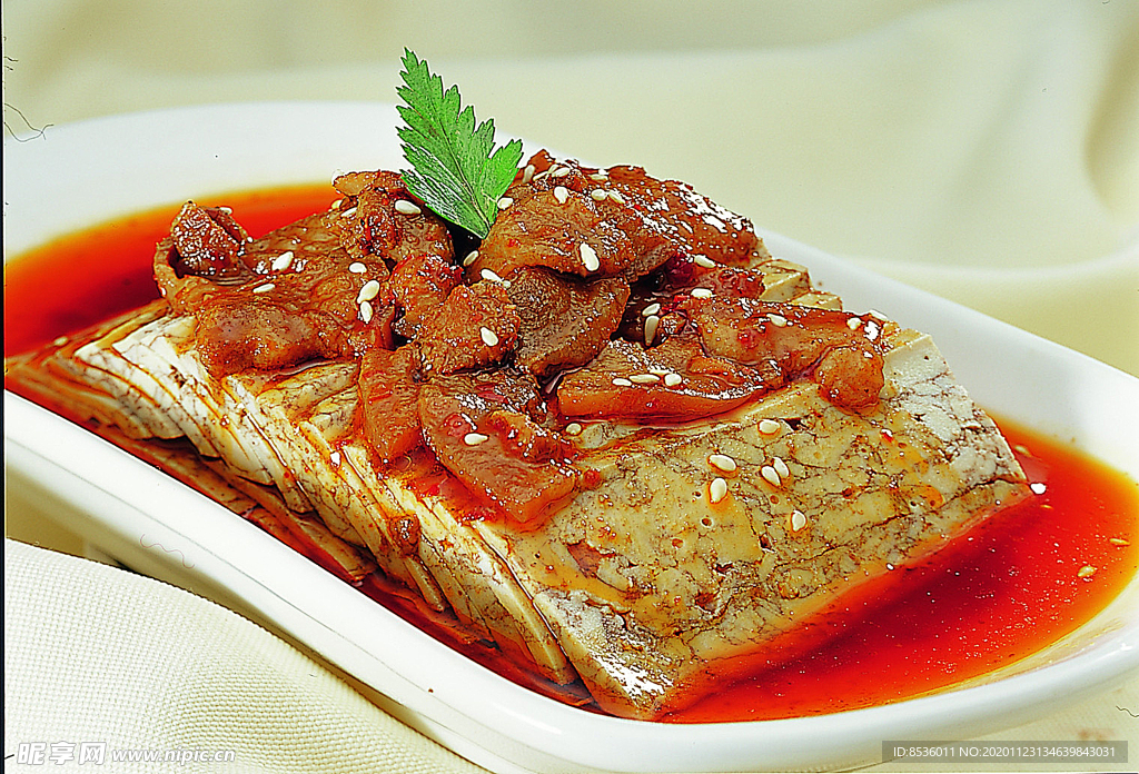 冷拼杂粮豆腐