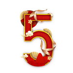 国韵喜庆数字5