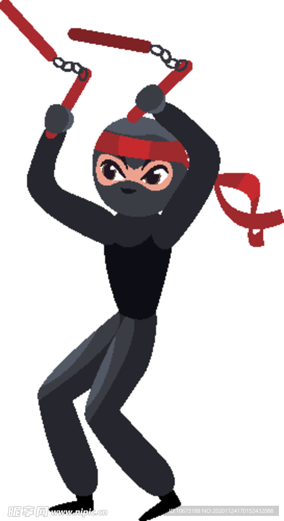卡通忍者