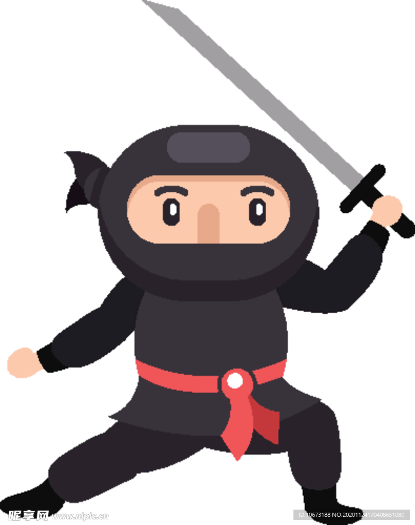 卡通忍者