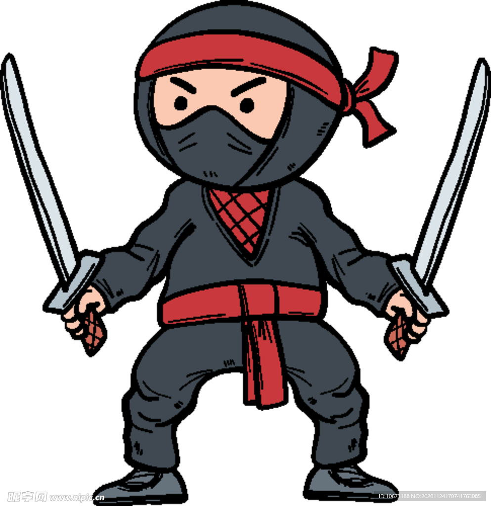 卡通忍者
