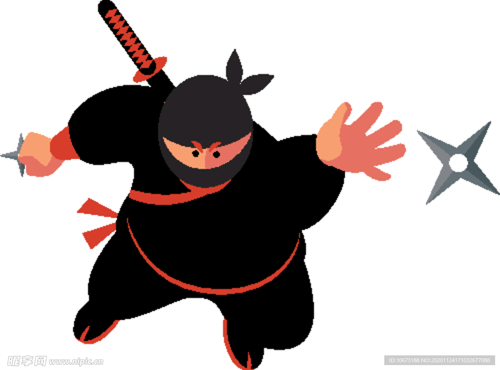 卡通忍者