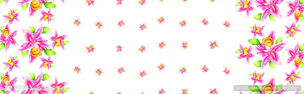 对称花