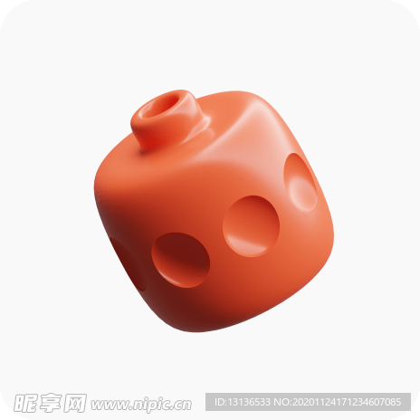 c4d 插图 模型 扁平化