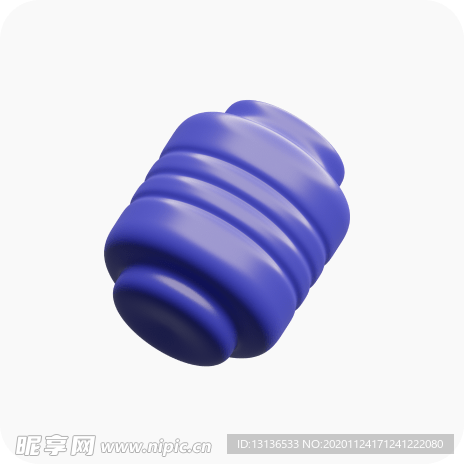 c4d 插图 模型 扁平化
