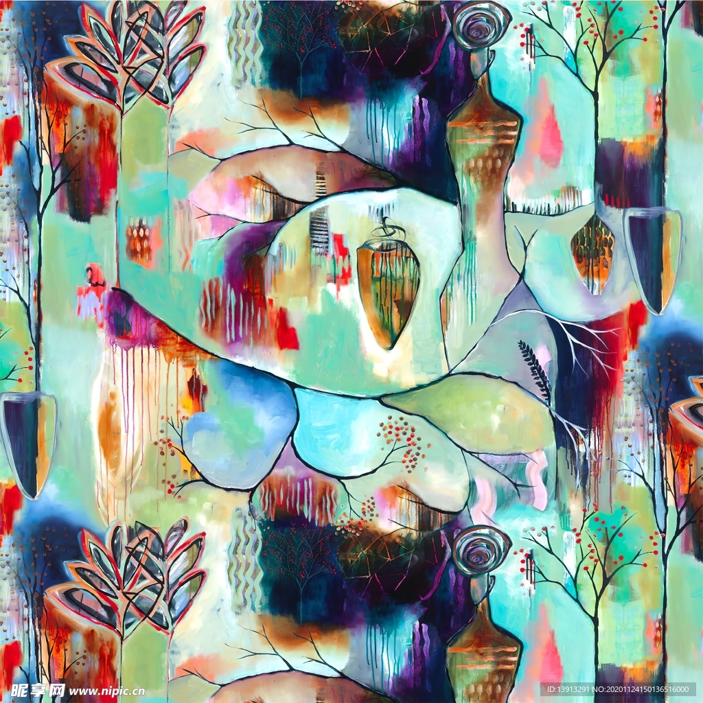 油画