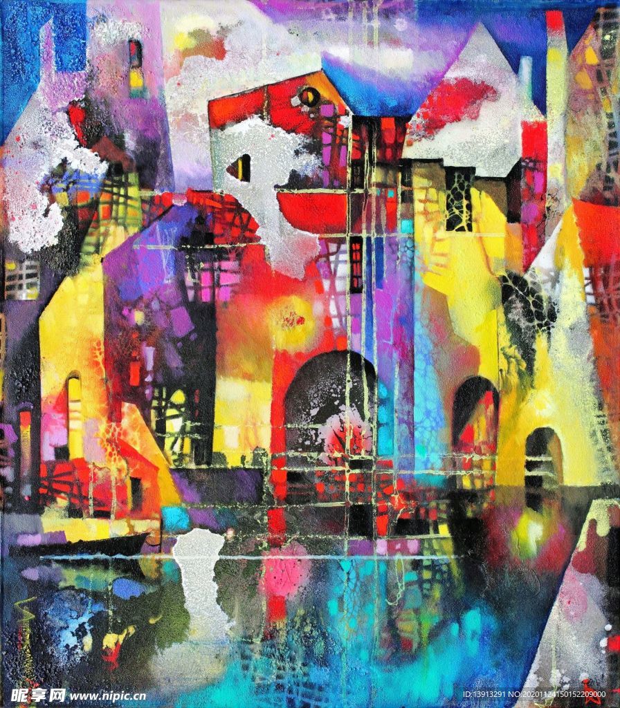油画
