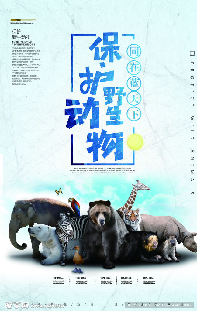 保护野生动物