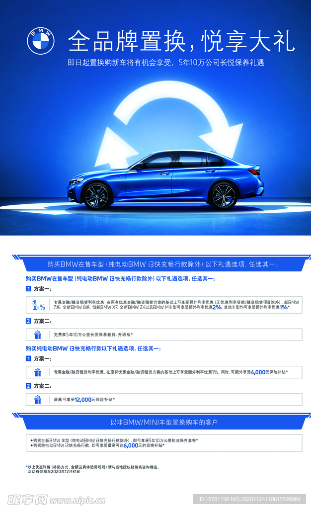 汽车置换海报