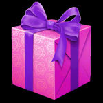 紫粉色礼盒